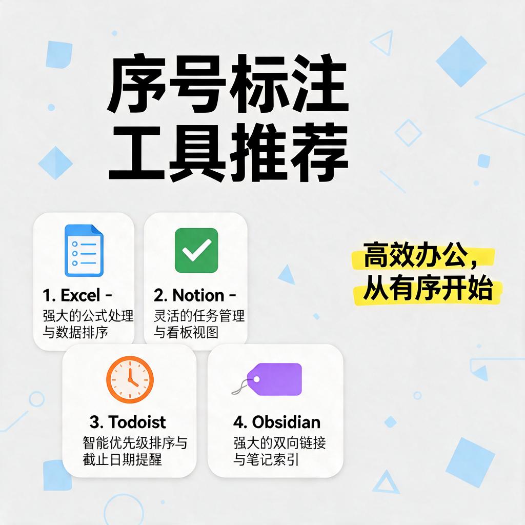 序号标注工具有哪些好用的推荐?