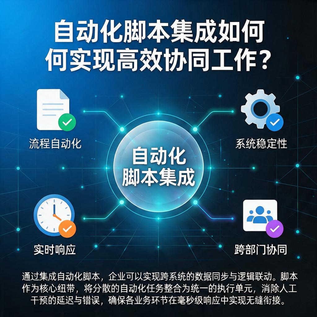 自动化脚本集成如何实现高效协同工作?