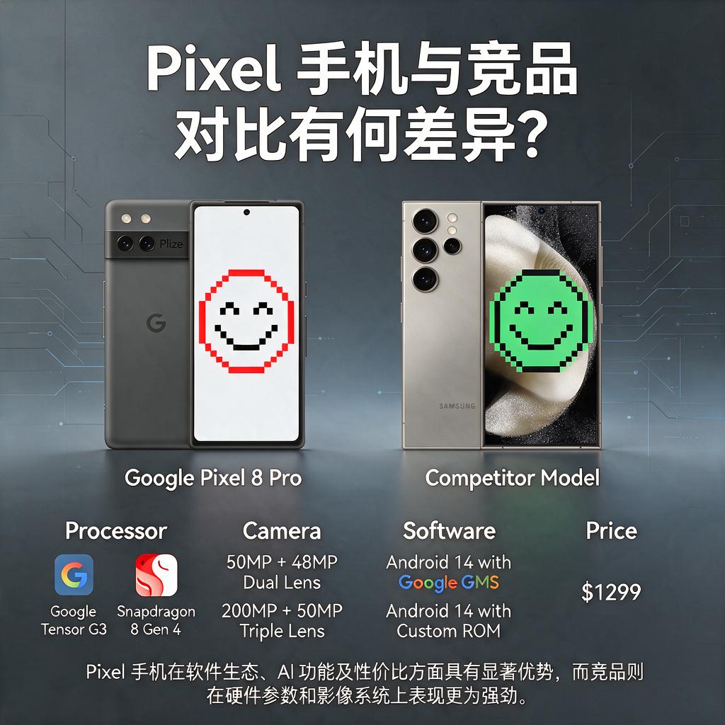 Pixel手机与竞品对比有何差异?