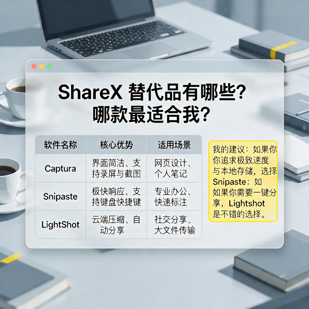 ShareX替代品有哪些?哪款最适合我?