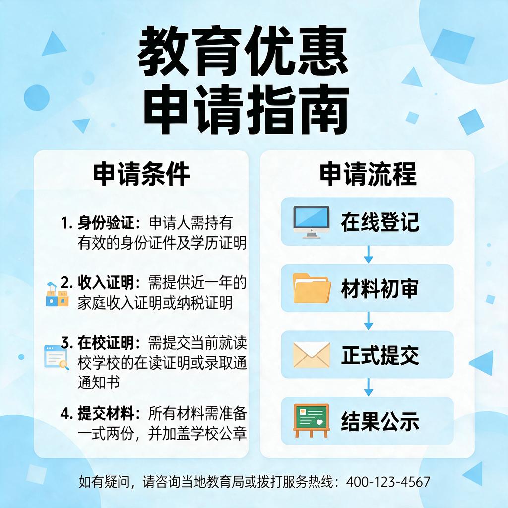 教育优惠申请需要满足哪些条件及流程? 教育优惠申请需要满足哪些条件及流程?