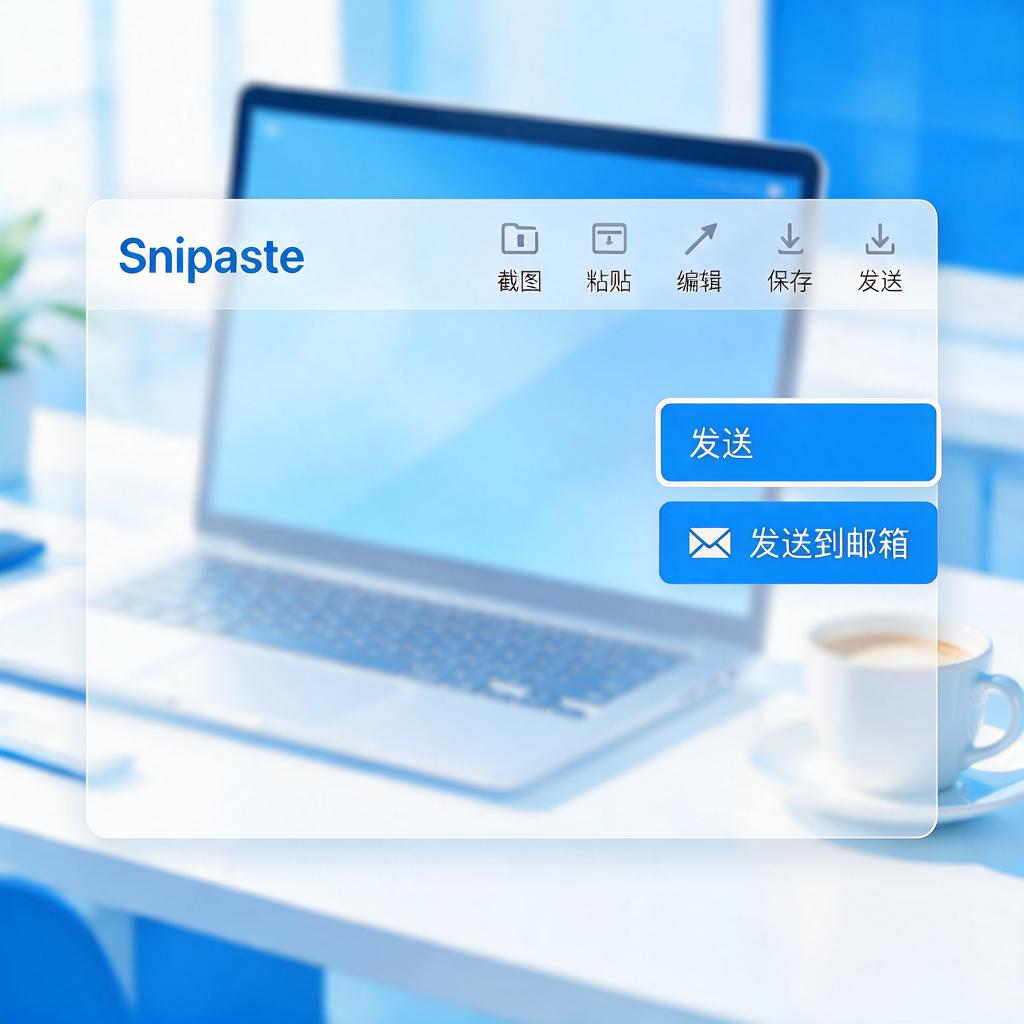 Snipaste截图如何发送到邮箱?
