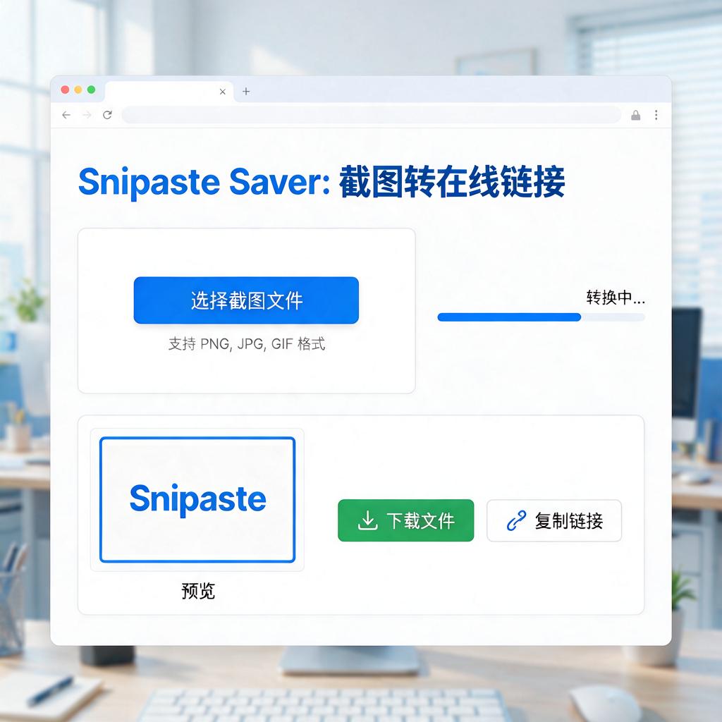 Snipaste截图如何转成在线链接？