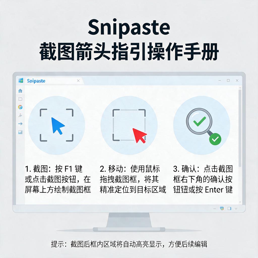 Snipaste截图箭头指引怎么操作?