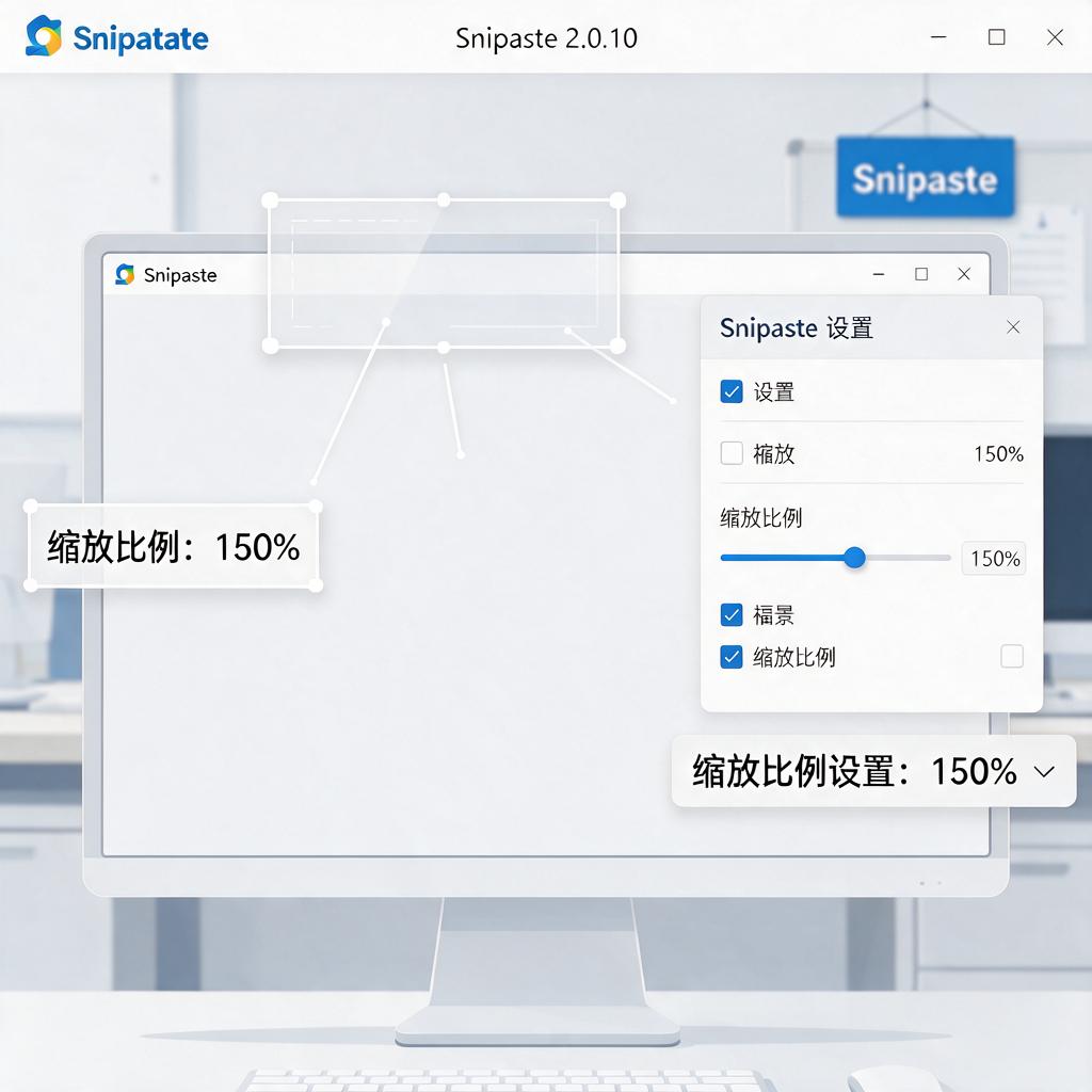 Snipaste标注缩放比例怎么设置和调整?