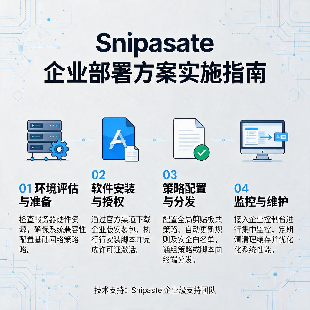 Snipaste企业部署方案如何实施？