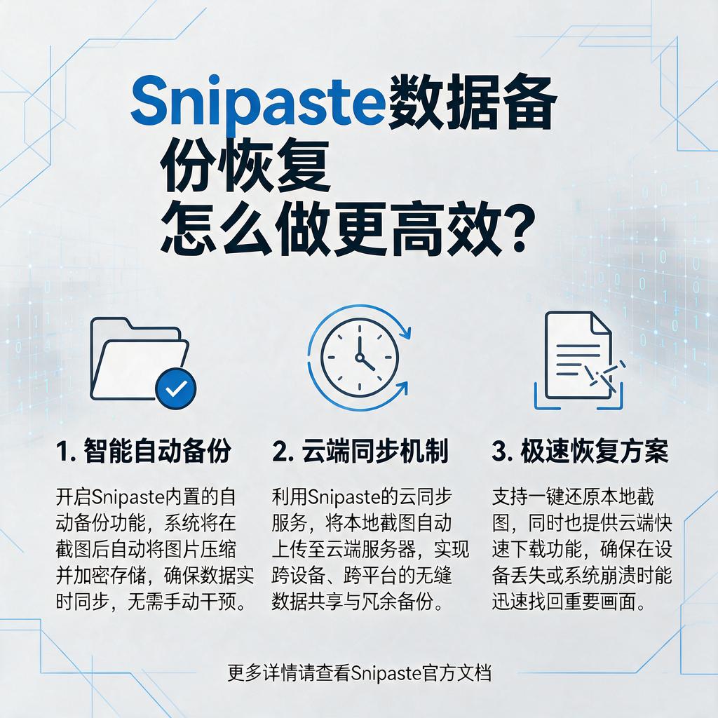 Snipaste数据备份恢复怎么做更高效？