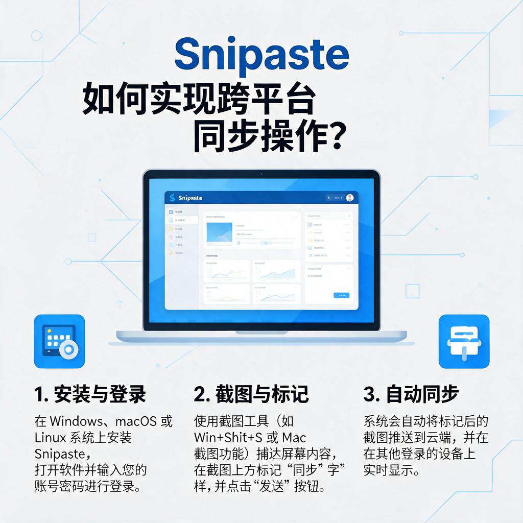 Snipaste如何实现跨平台同步操作?