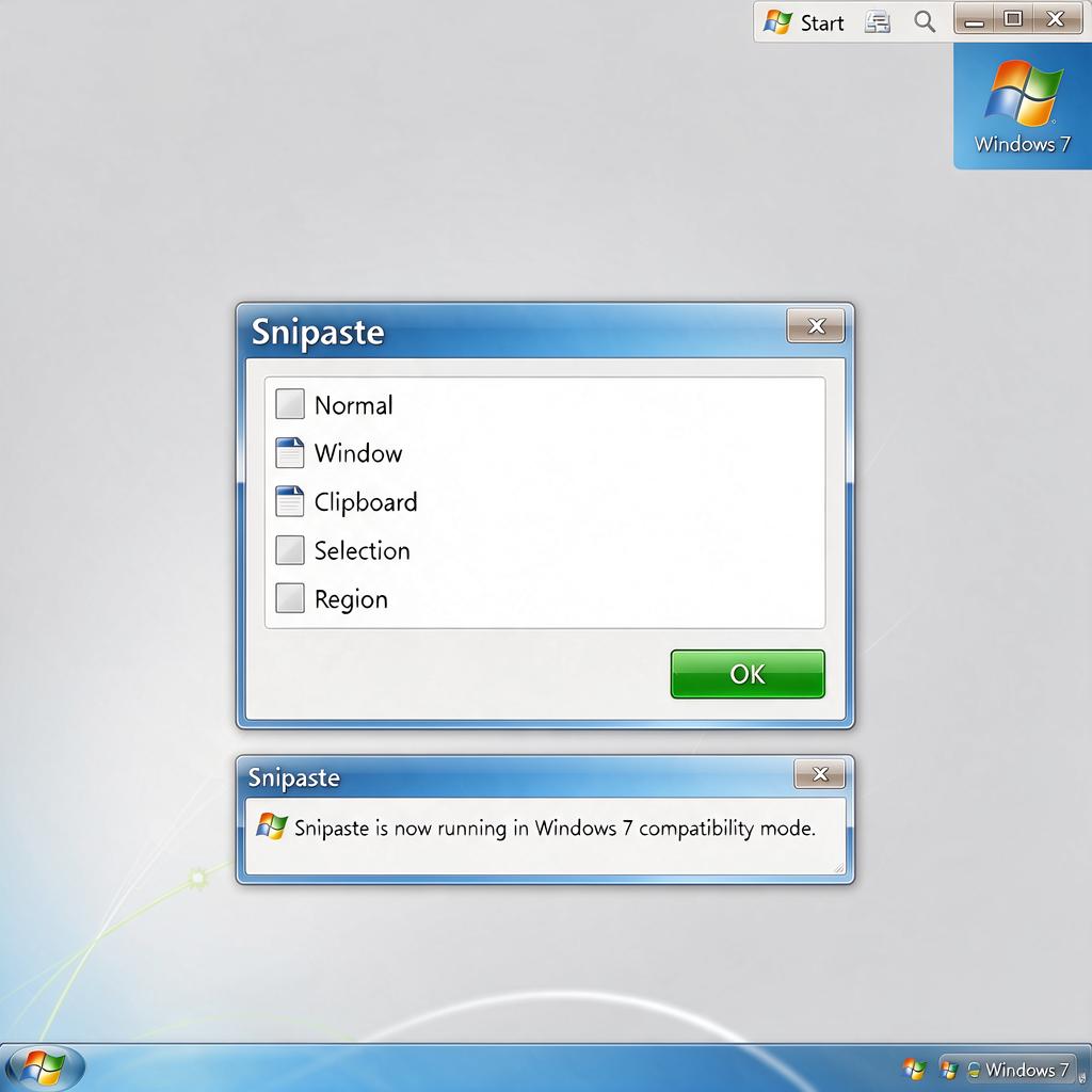 Snipaste在Windows 7上支持情况如何?