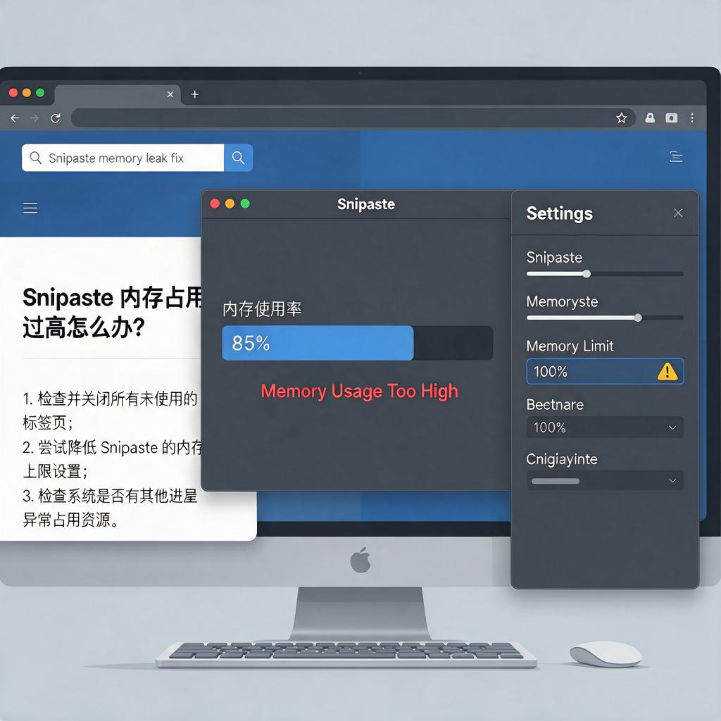 Snipaste内存占用过高怎么解决?
