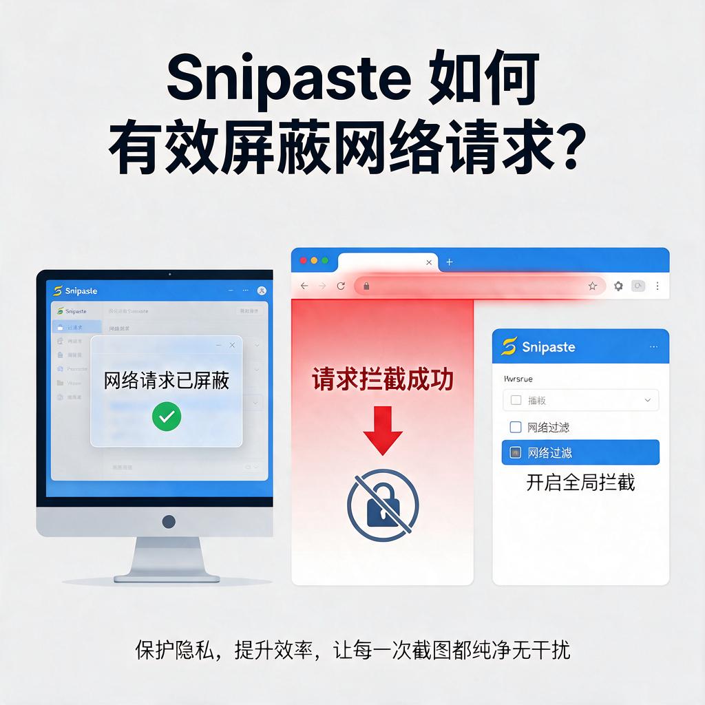 Snipaste如何有效屏蔽网络请求？