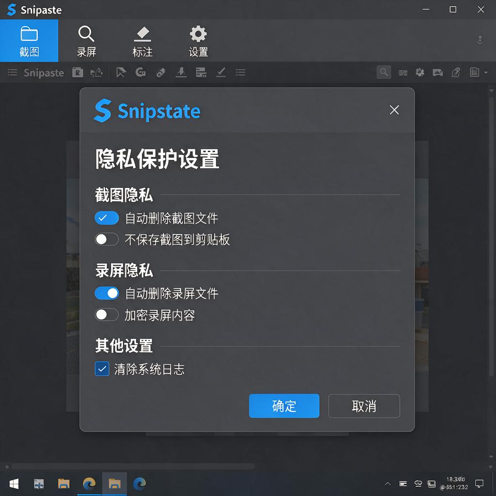Snipaste隐私保护设置如何操作？