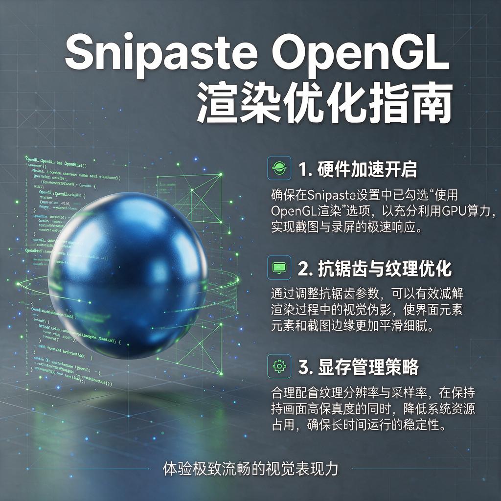 Snipaste如何优化OpenGL渲染效果？