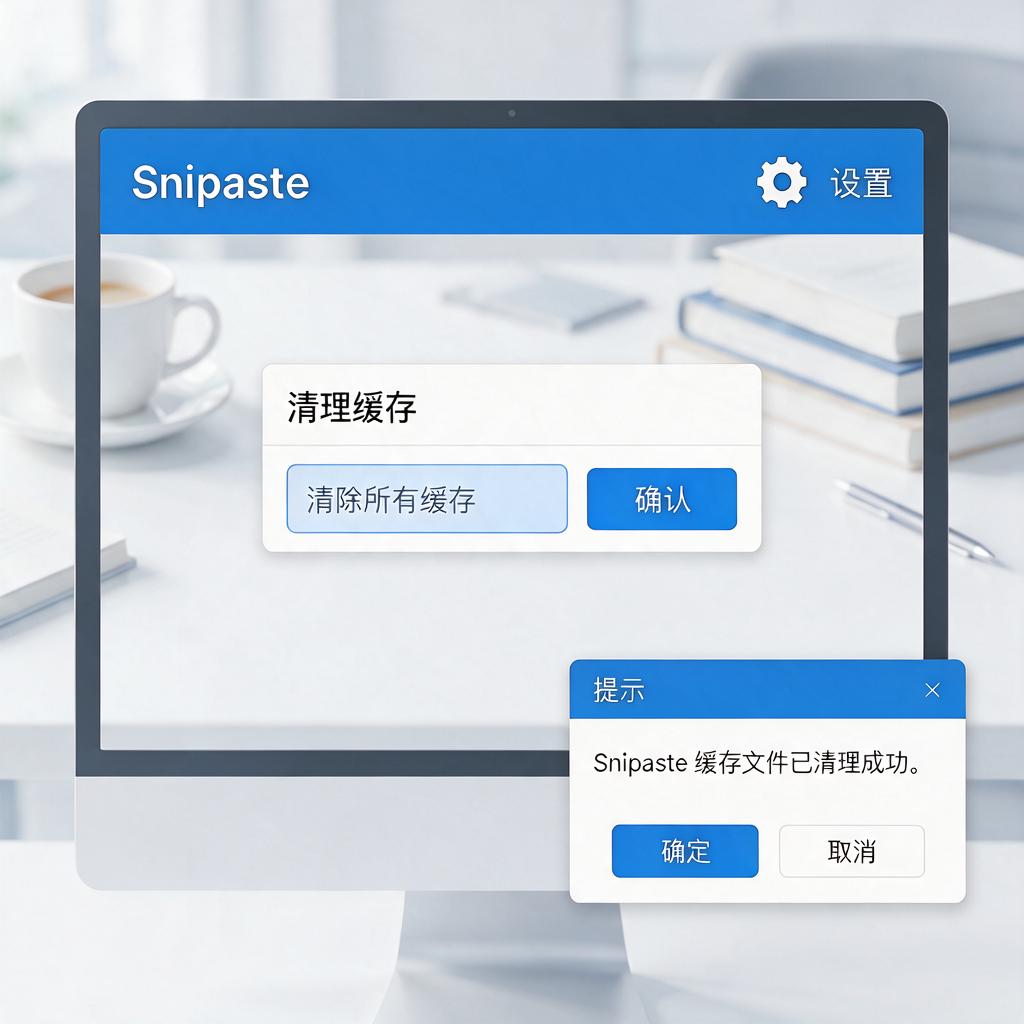 Snipaste缓存文件如何清理?