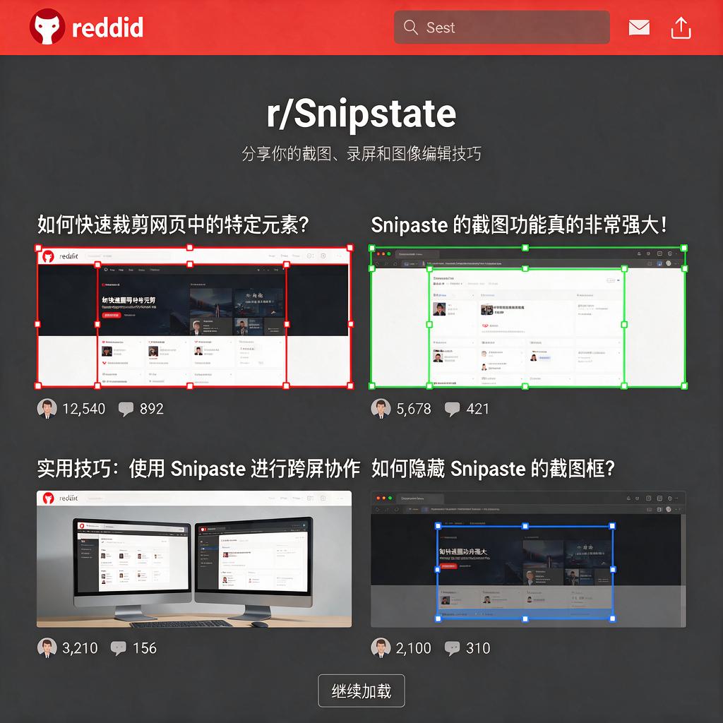 Snipaste Reddit讨论区有哪些热门话题和实用技巧？