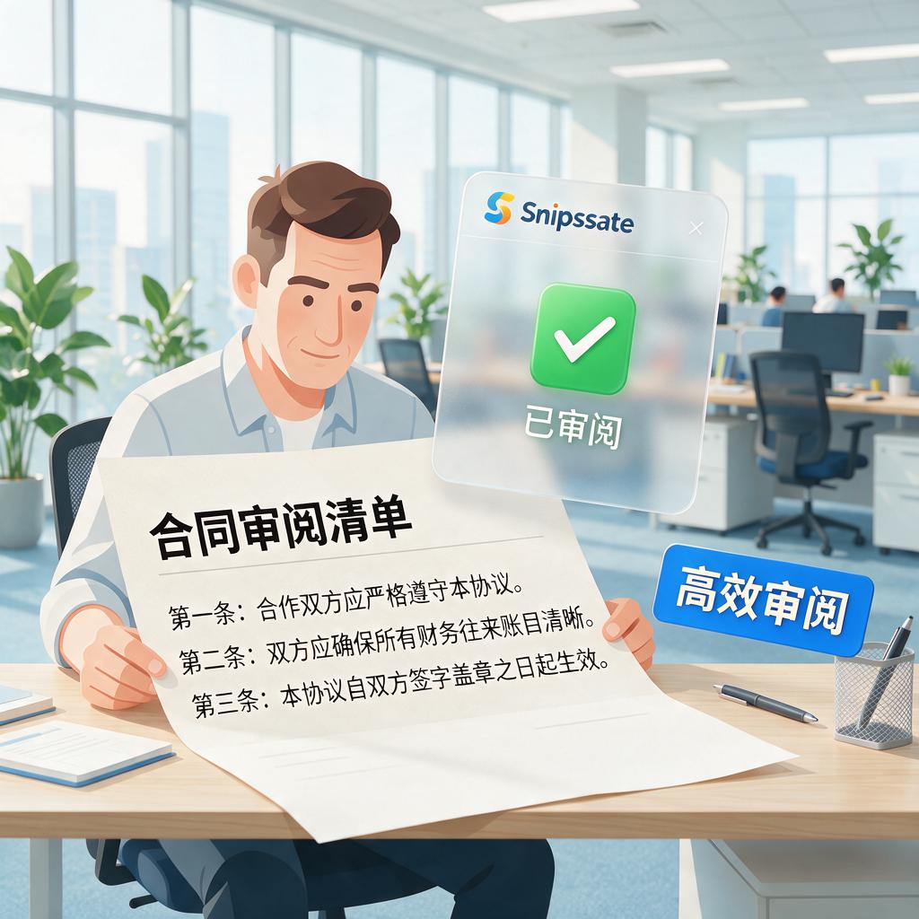 Snipaste如何助力合同条款高效审阅?