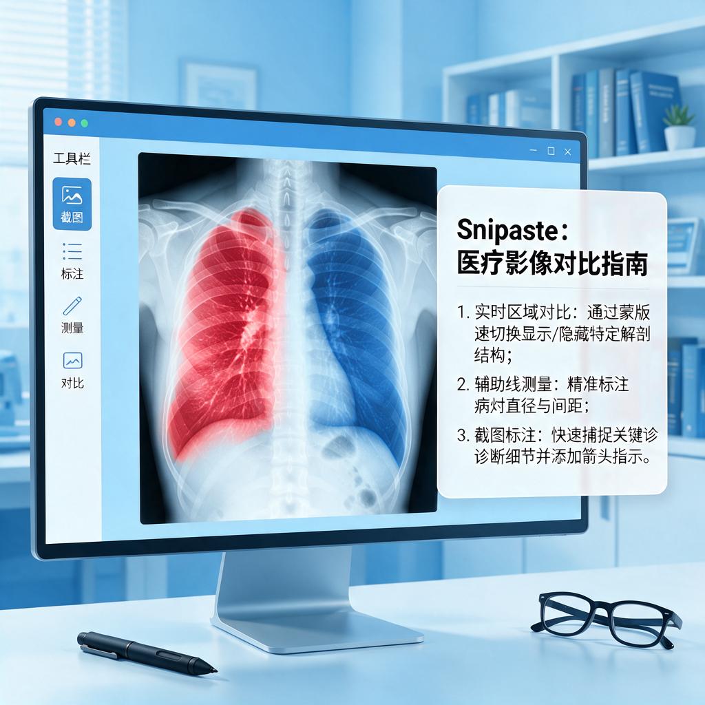 Snipaste如何用于医疗影像对照工作?