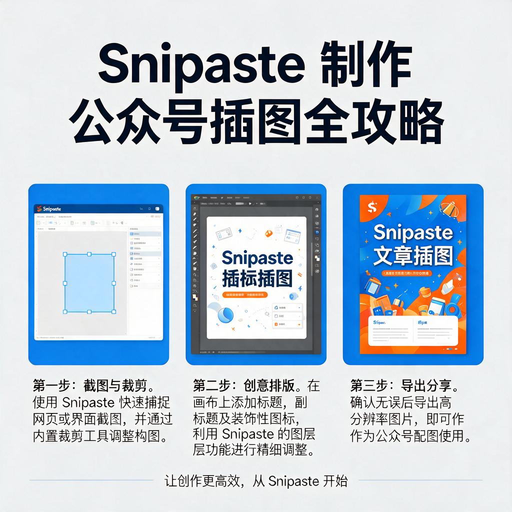 Snipaste如何制作公众号文章插图?