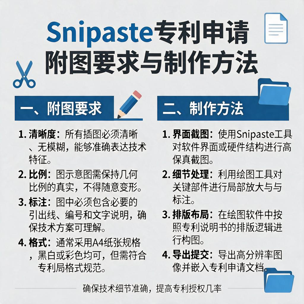 Snipaste专利申请附图有哪些要求与制作方法？