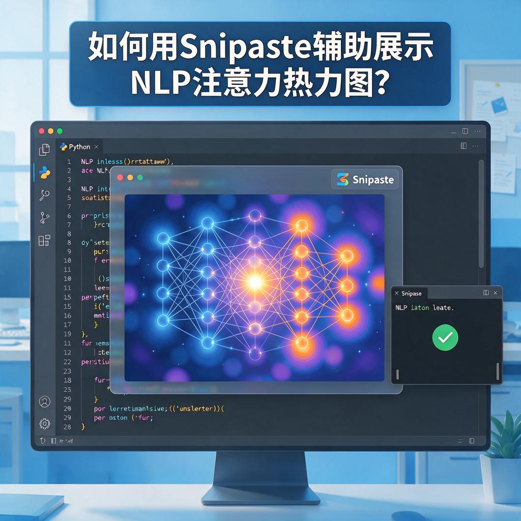 如何用Snipaste辅助展示NLP注意力热力图?