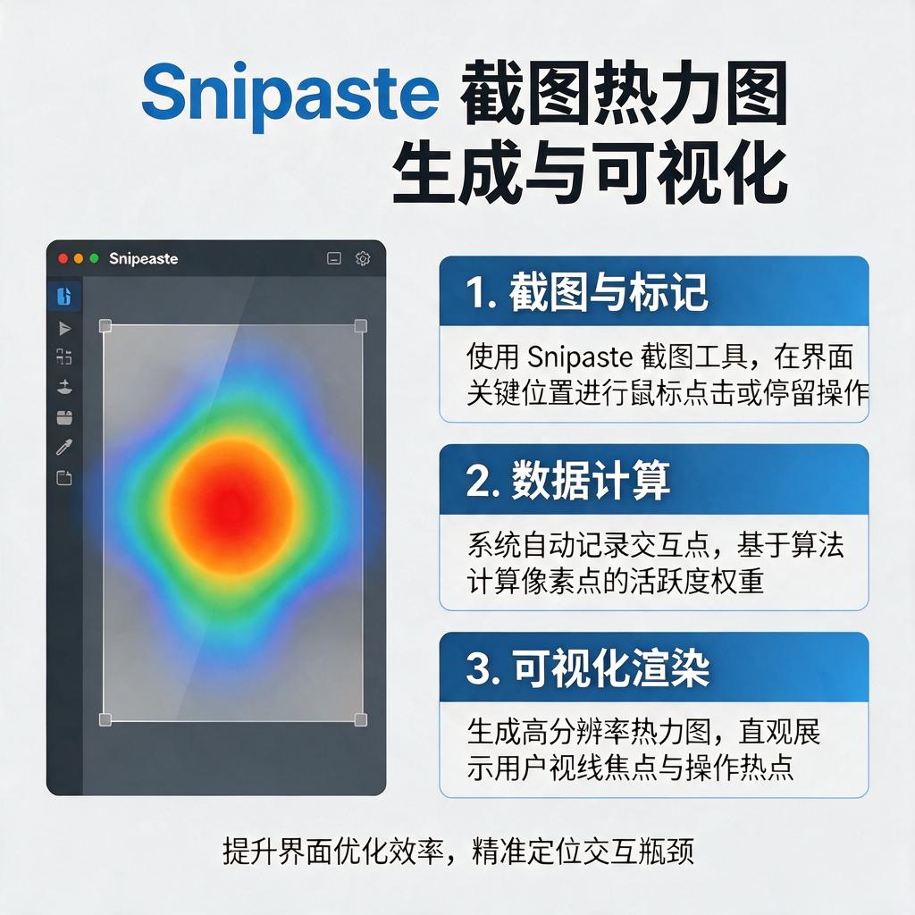 Snipaste截图如何生成热力图并进行可视化?
