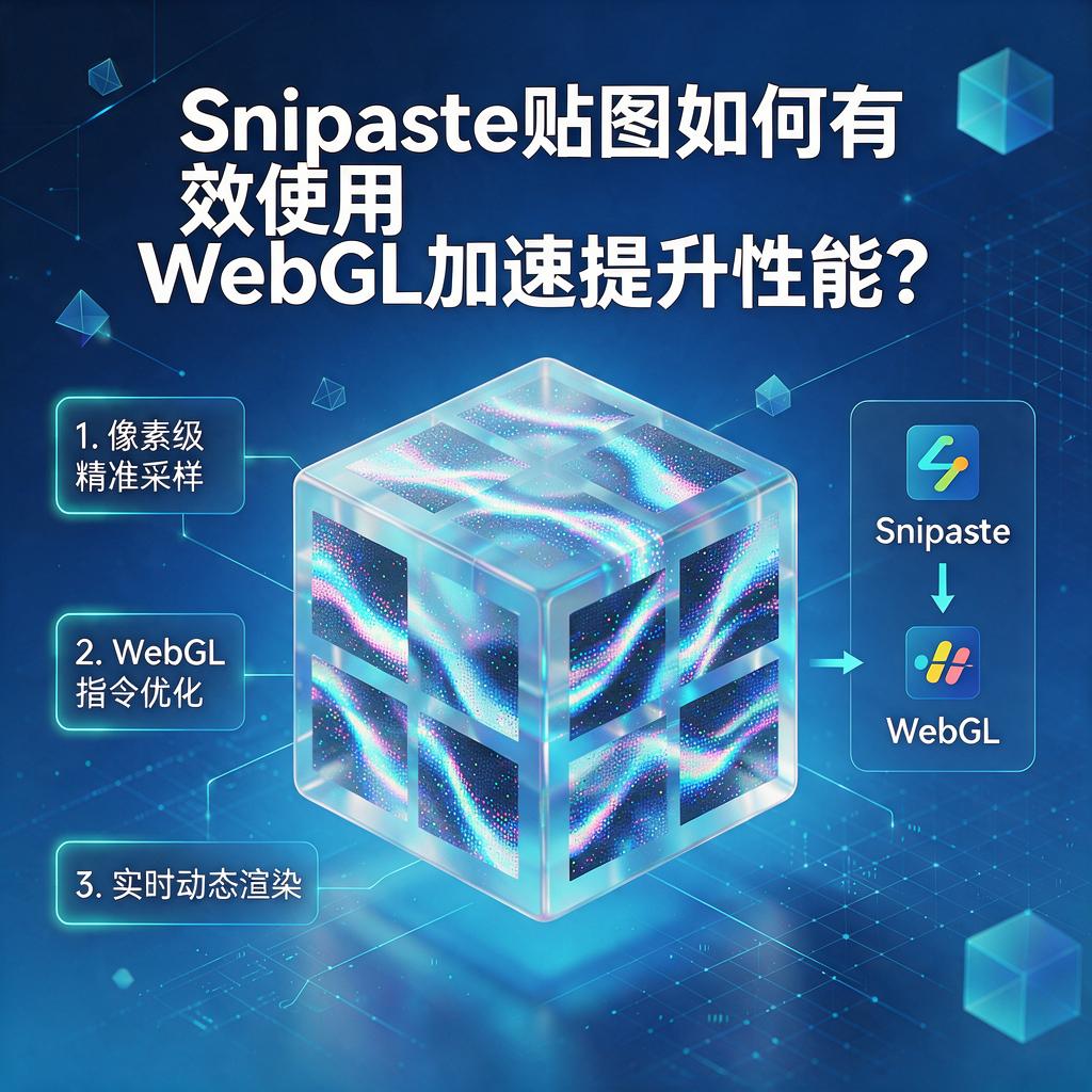 Snipaste贴图如何有效使用WebGL加速提升性能？