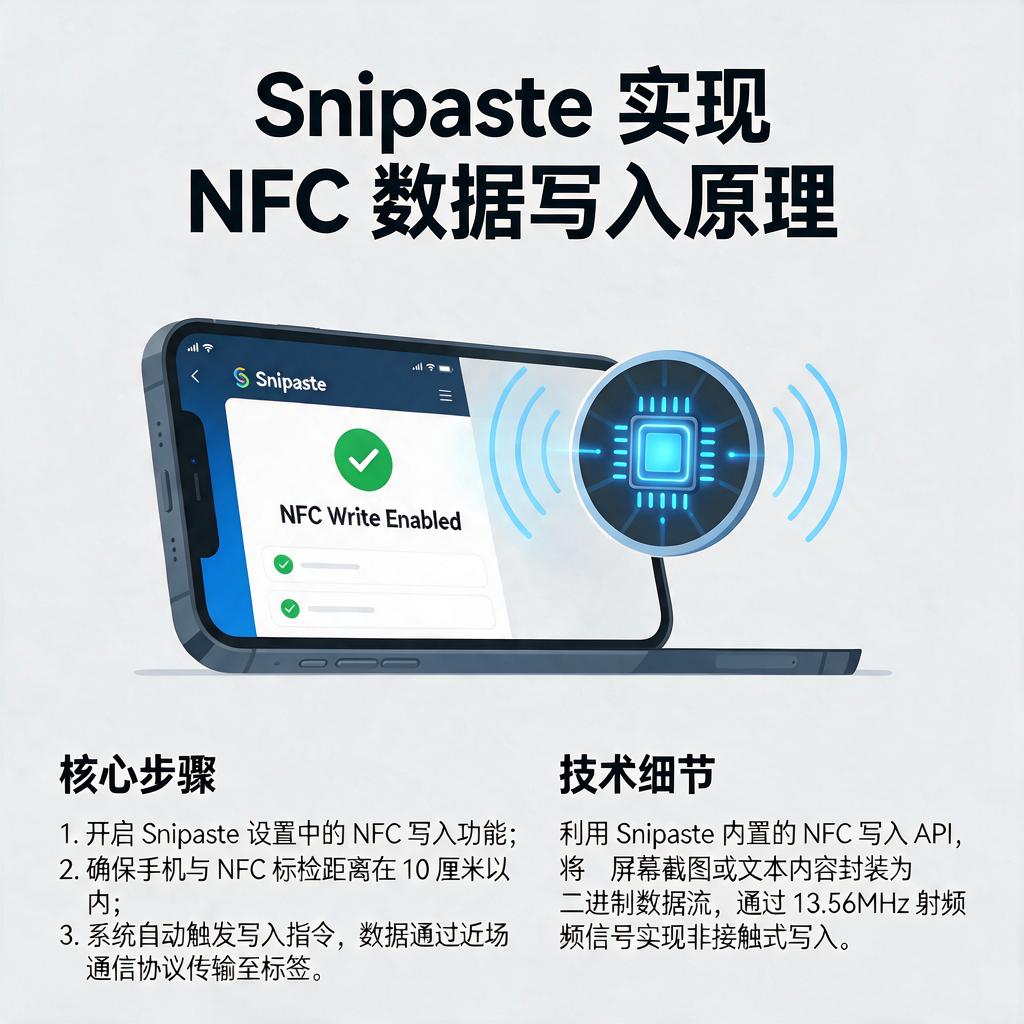 Snipaste如何实现文字NFC数据写入?