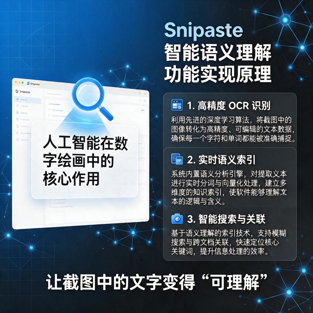 Snipaste如何实现文字语义理解功能?