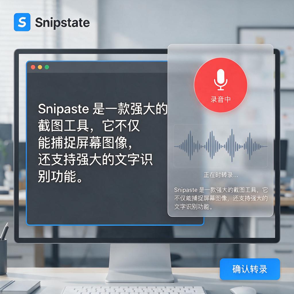 Snipaste如何实现文字语音识别功能?
