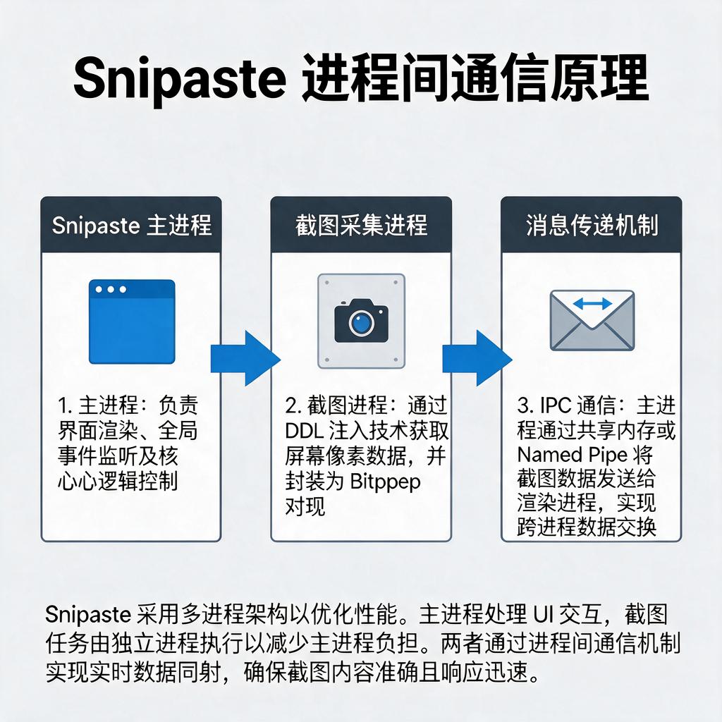 Snipaste如何实现进程间通信?