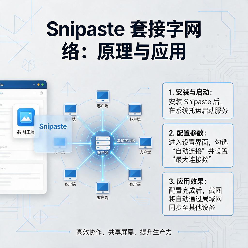 Snipaste套接字网络是什么?如何应用和配置?