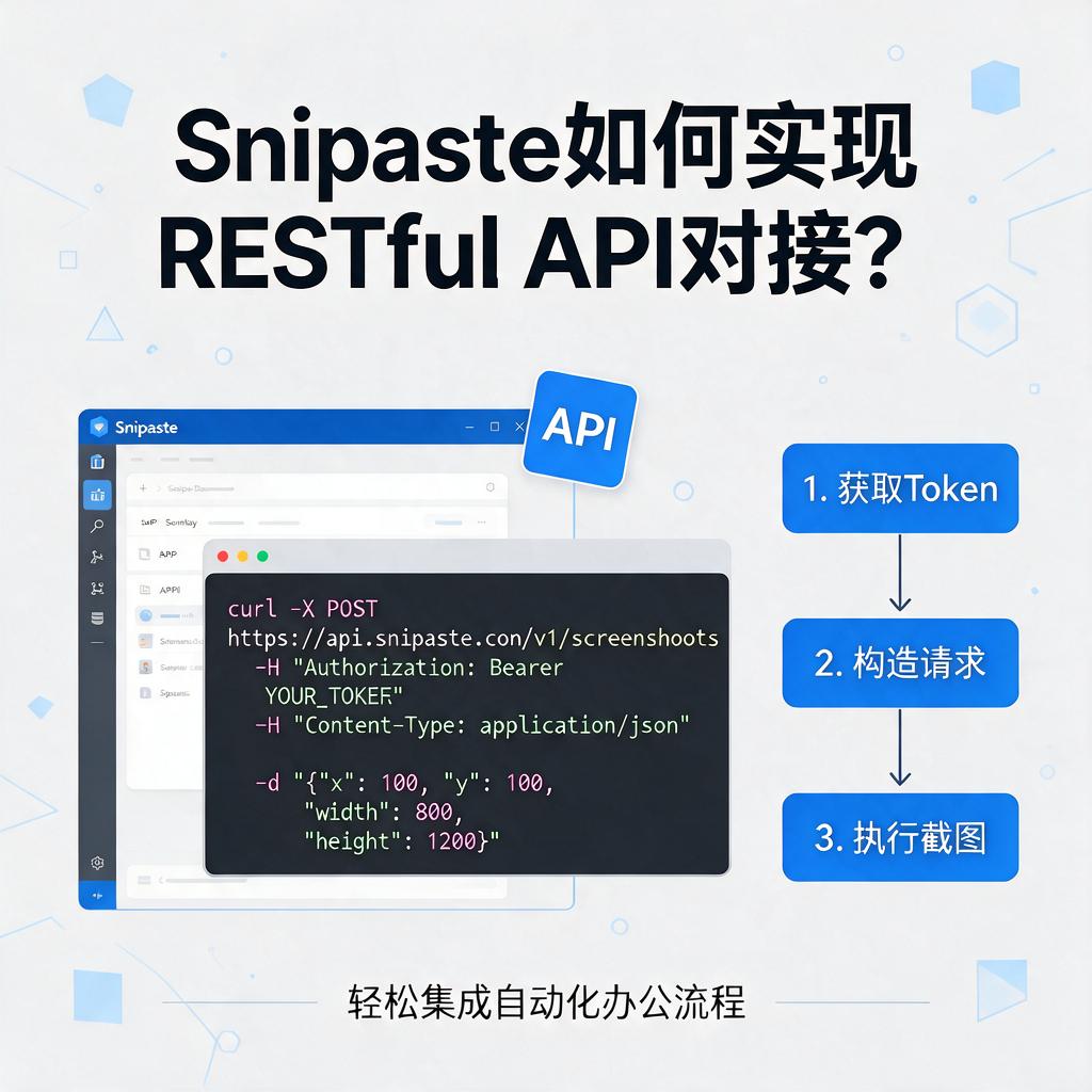 Snipaste如何实现RESTful API对接?
