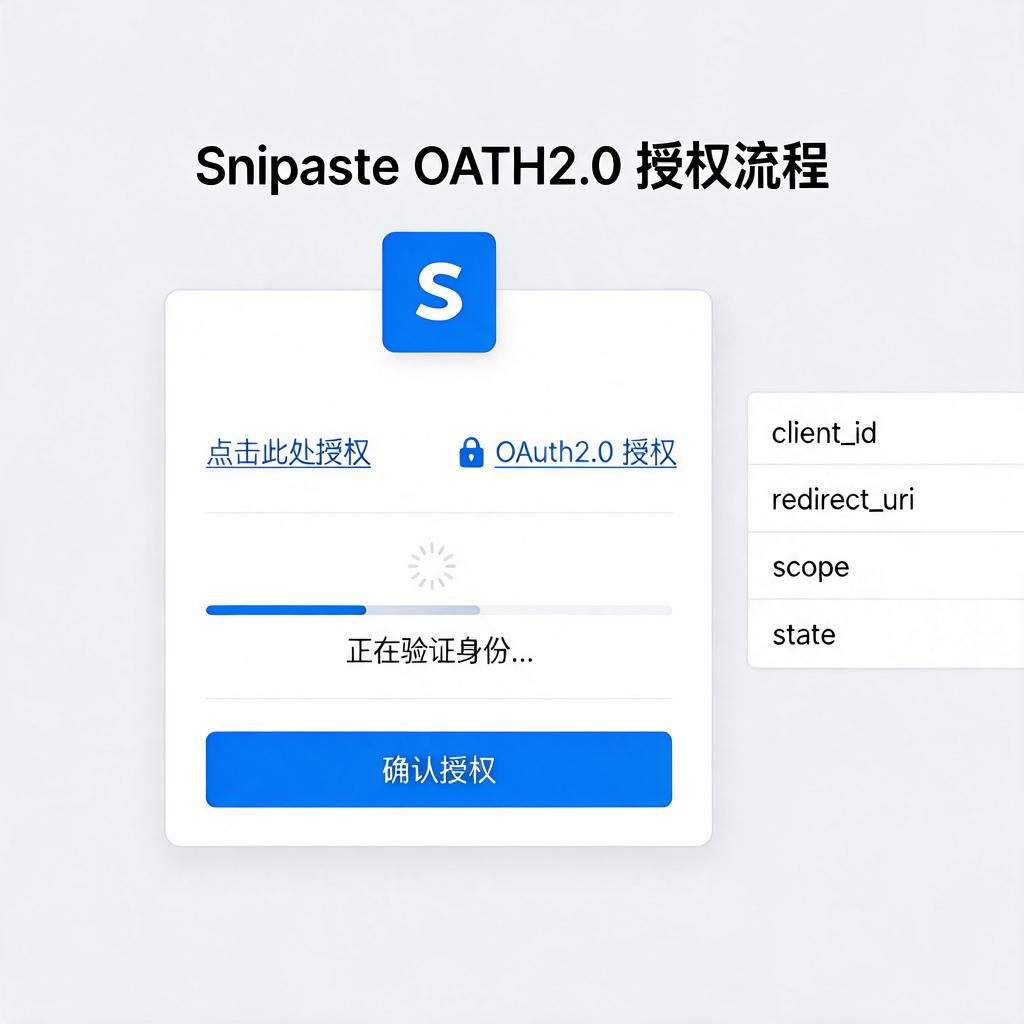 Snipaste如何使用OAuth2.0授权流程?
