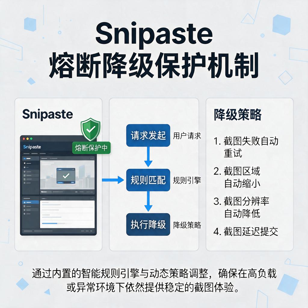 Snipaste如何实现熔断降级保护机制?