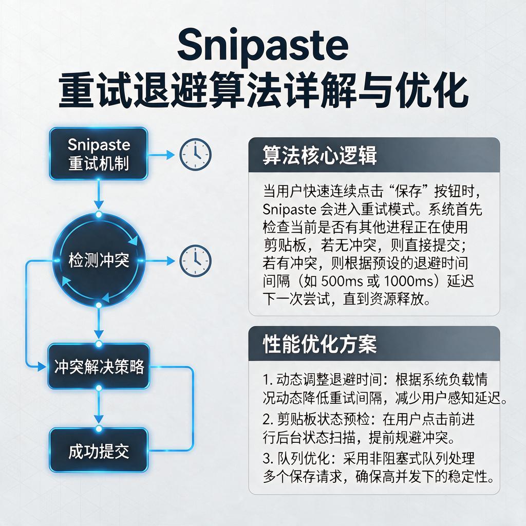 Snipaste重试退避算法是什么?如何优化实现?