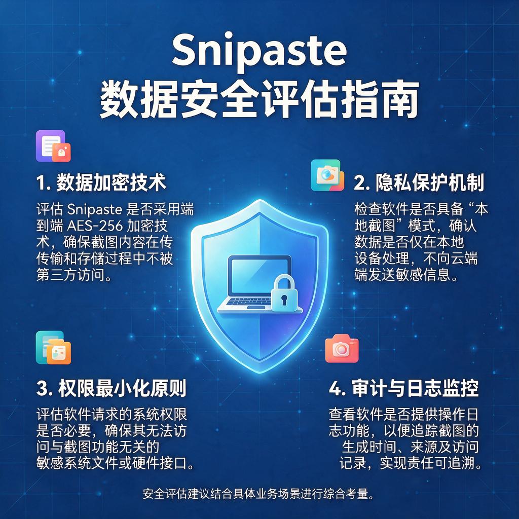 Snipaste数据安全如何评估？有哪些评估要点？