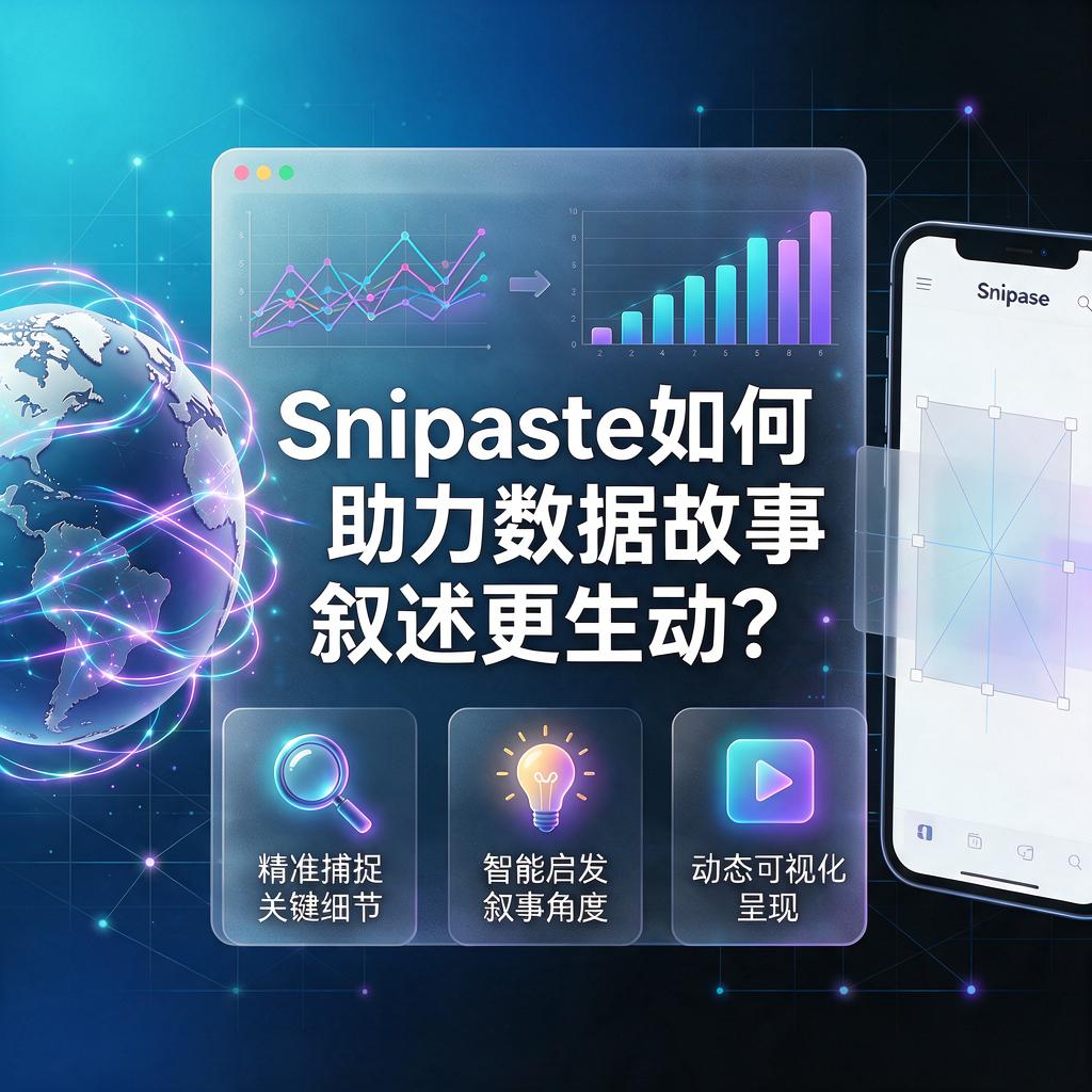 Snipaste如何助力数据故事叙述更生动？