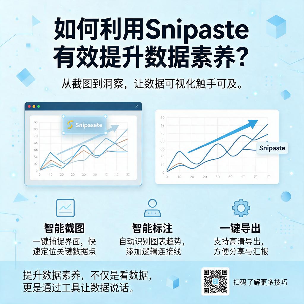 如何利用Snipaste有效提升数据素养？