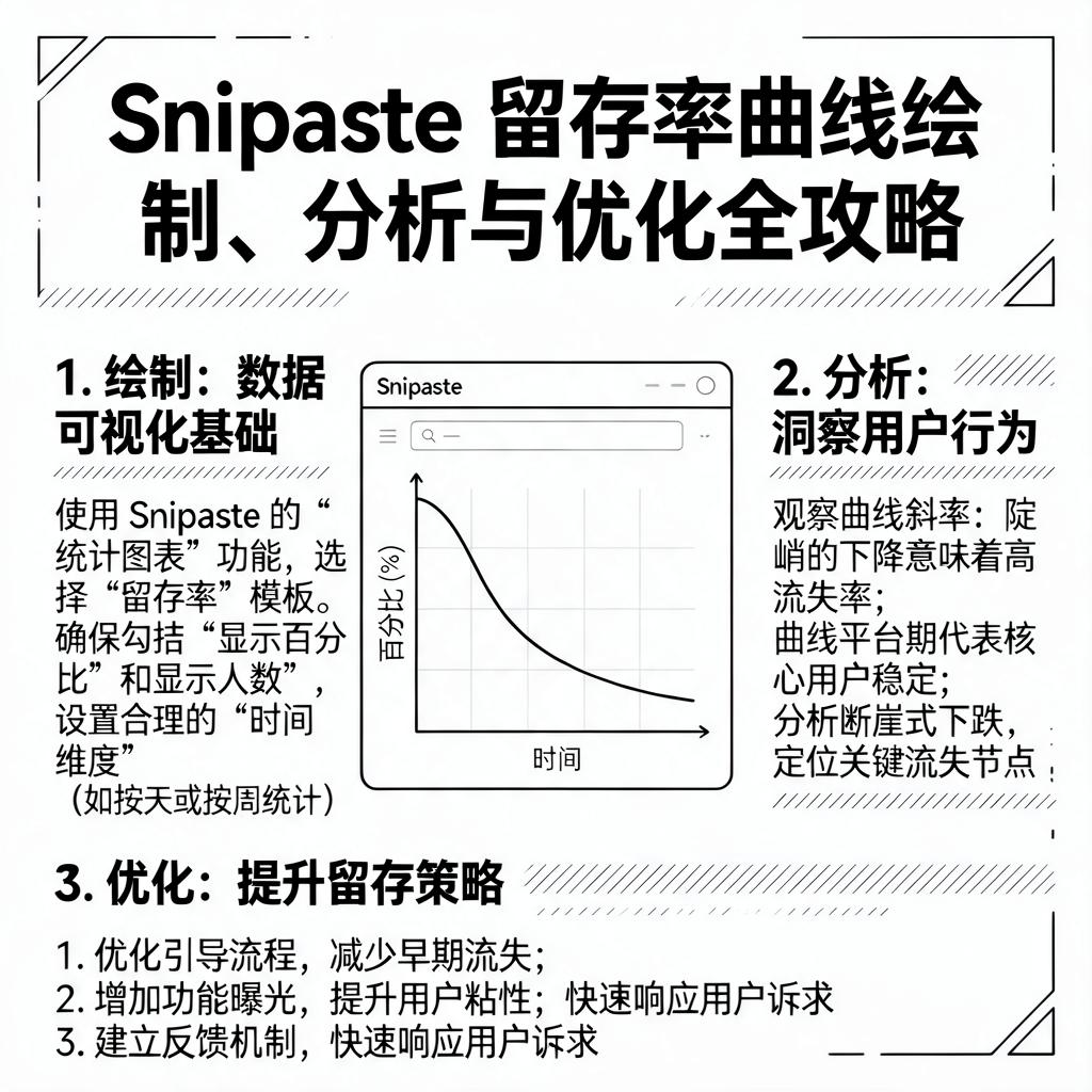 Snipaste留存率曲线怎么绘制和分析优化?
