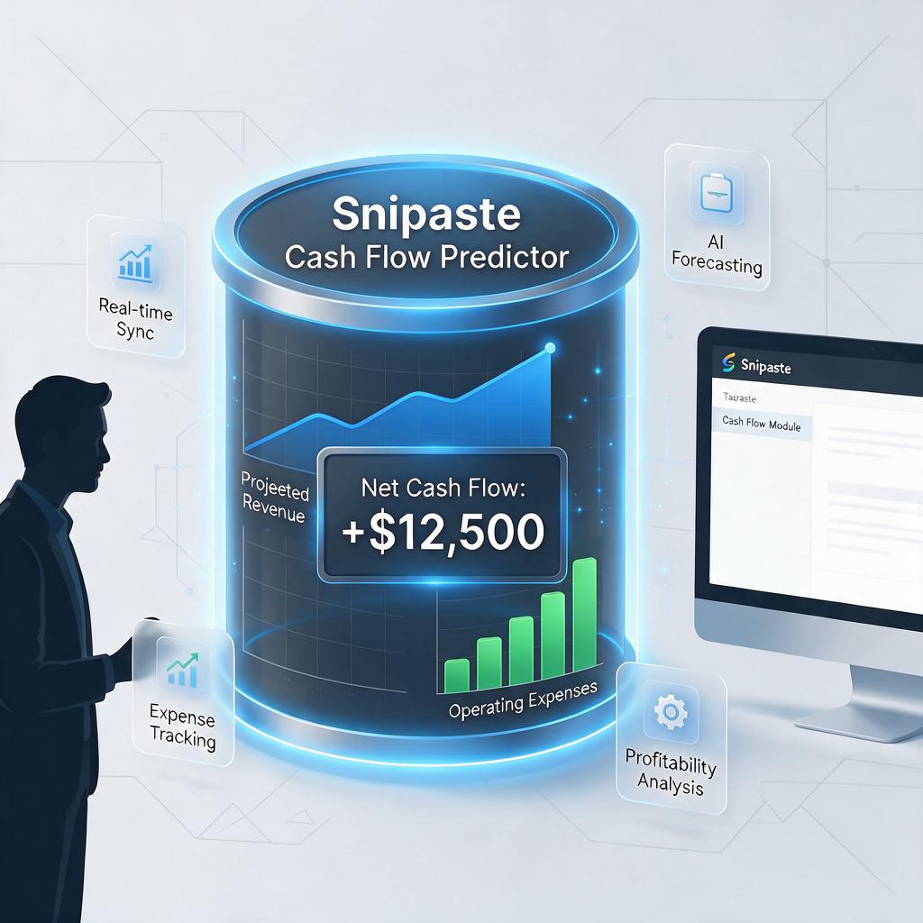 Snipaste如何辅助进行现金流预测?