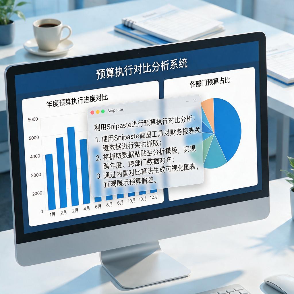 如何利用Snipaste进行预算执行对比分析?
