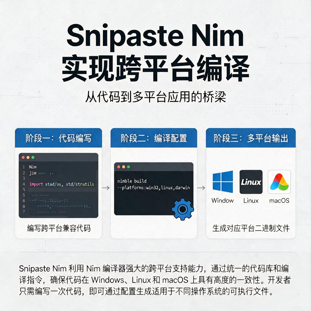 Snipaste Nim如何实现跨平台编译?
