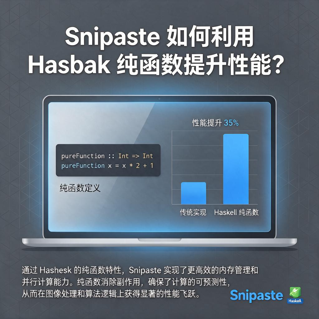 Snipaste如何利用Haskell纯函数提升性能?