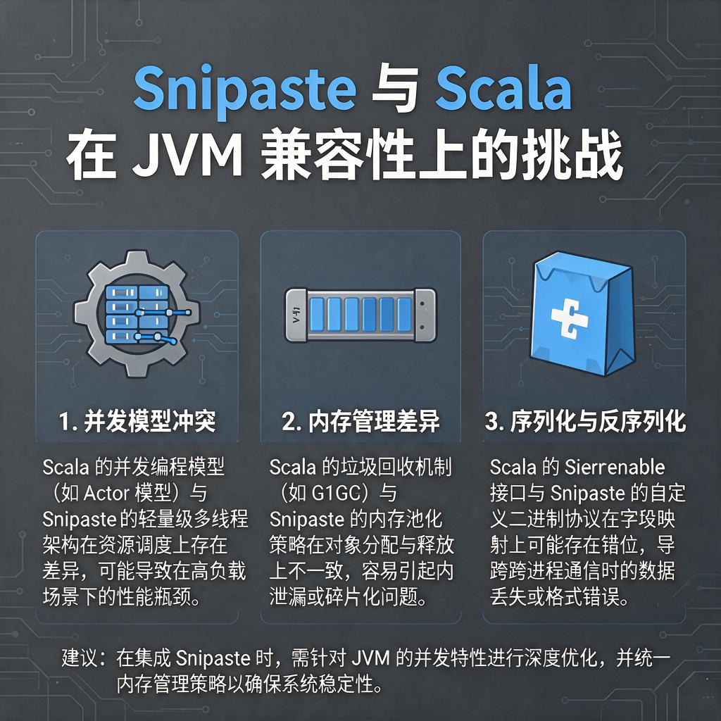 Snipaste与Scala在JVM兼容上会遇到哪些问题?