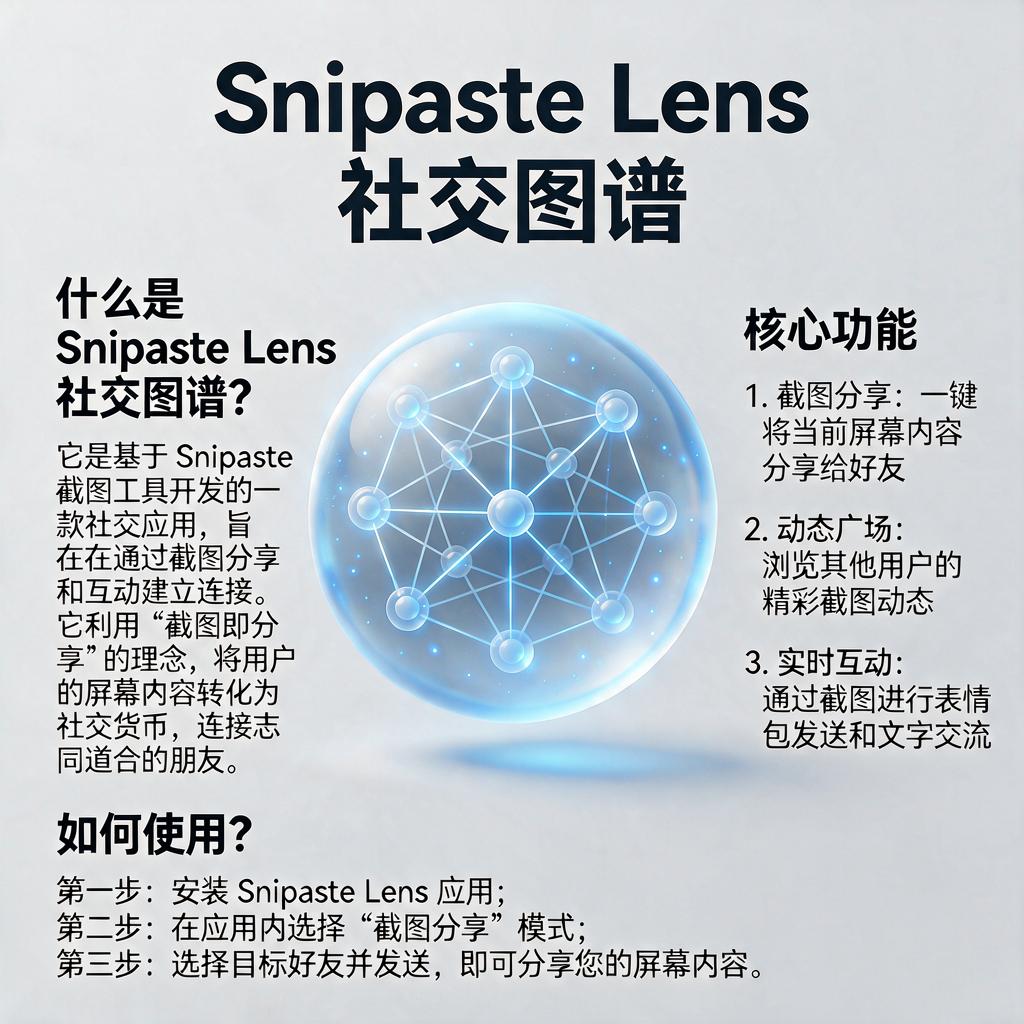 Snipaste Lens社交图谱是什么？怎么用？有哪些功能？