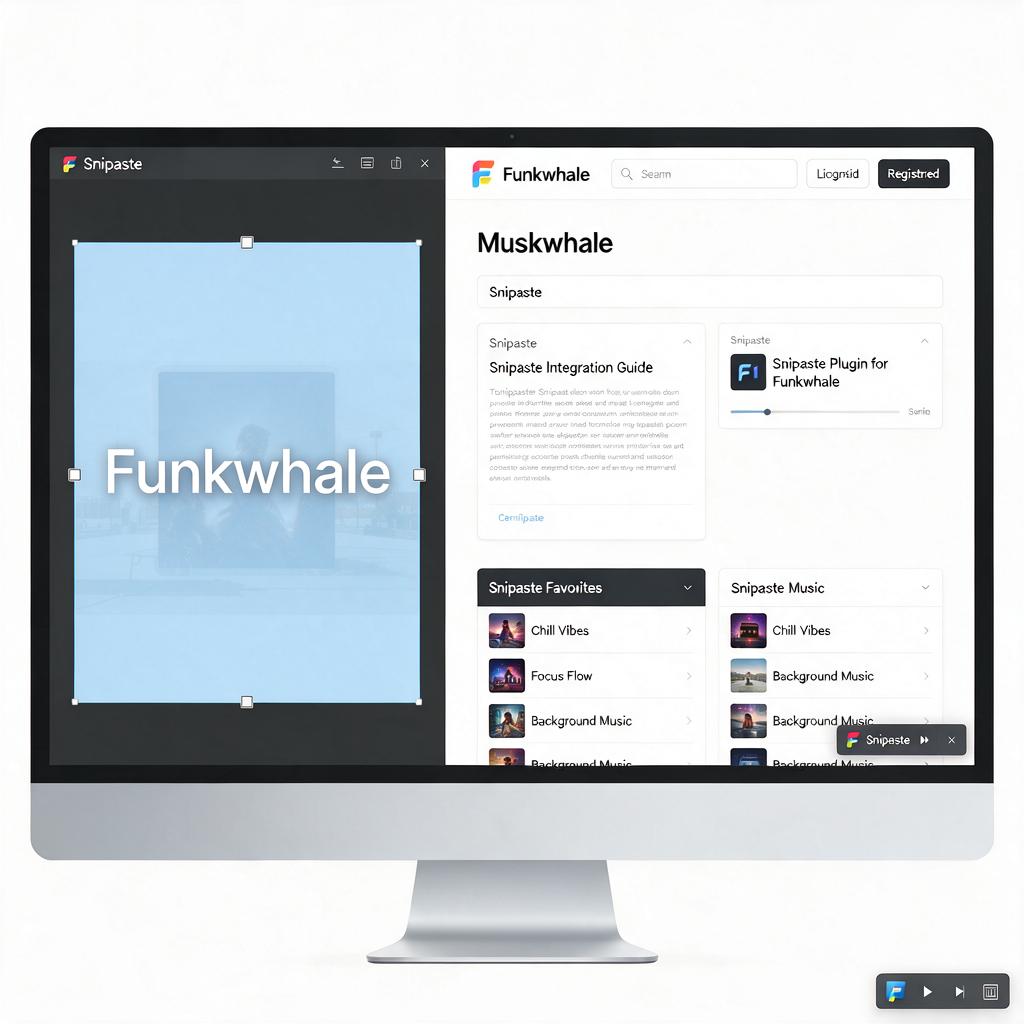 Snipaste如何与Funkwhale音乐库配合使用?