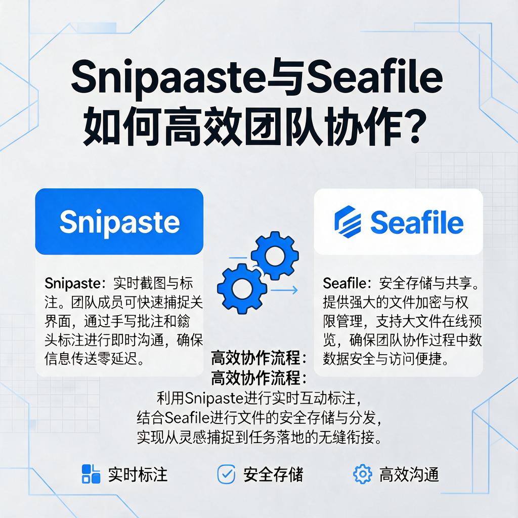 Snipaste与Seafile如何高效团队协作?