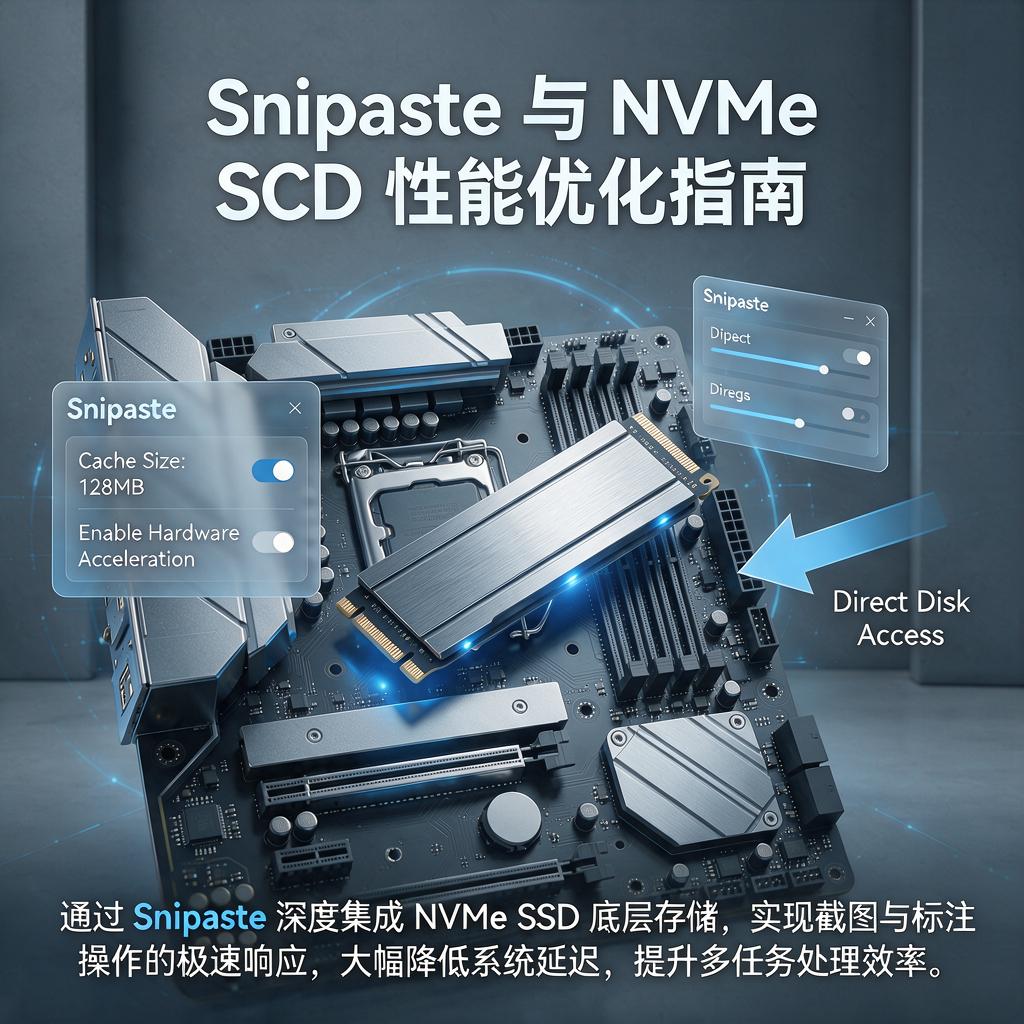 Snipaste如何配合NVMe SSD优化提升性能?