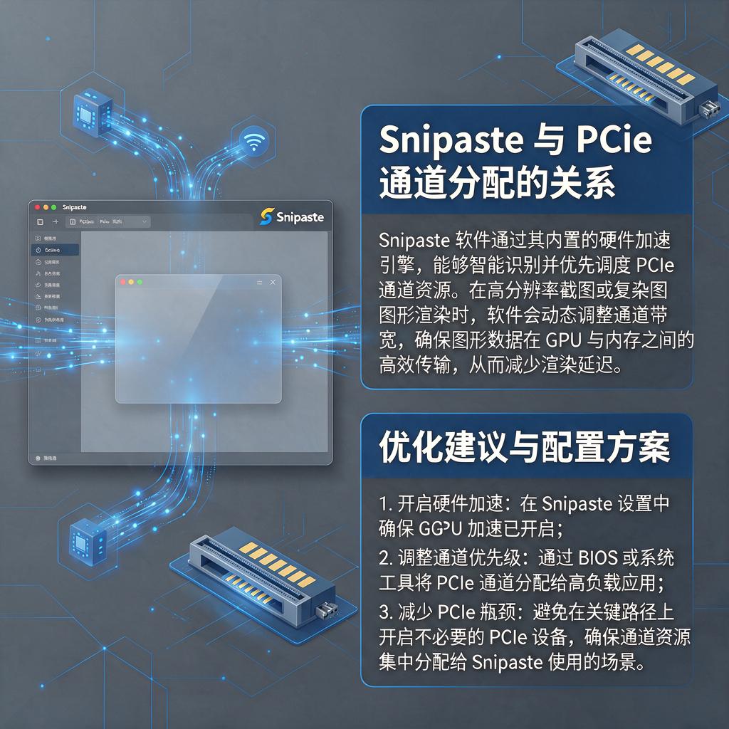Snipaste与PCIe通道分配有何关系?如何优化?