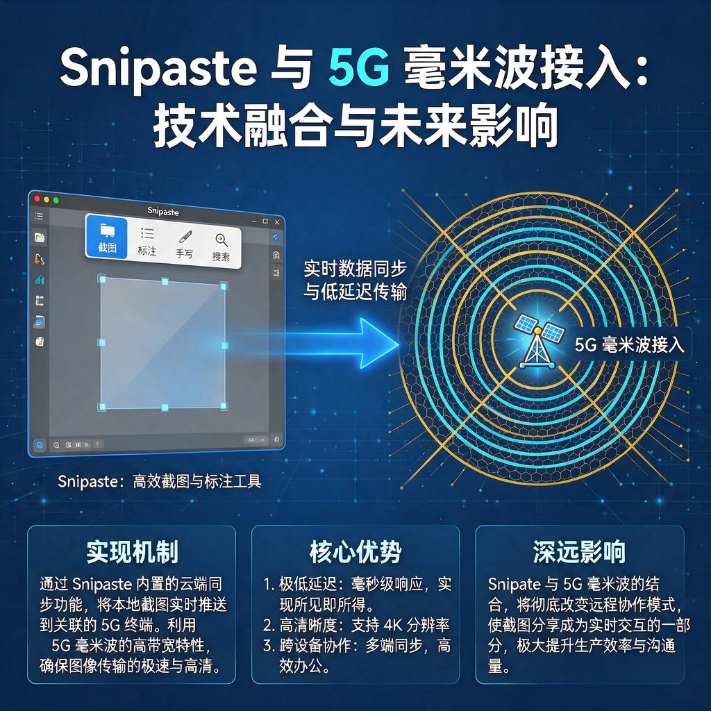 Snipaste与5G毫米波接入有什么关系?如何实现及影响?